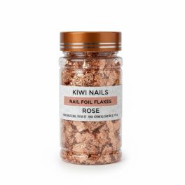 NAIL ART FLAKES ROSE
