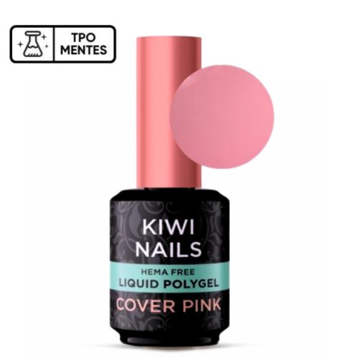 BOTTLE HEMA FREE LIQUID POLYGEL COVER PINK