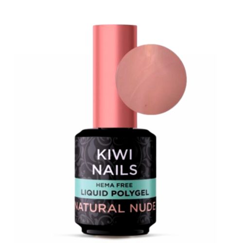 BOTTLE HEMA FREE LIQUID POLYGEL NATURAL NUDE