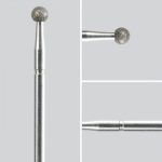 Manikűrfej gömb -közepes erősség