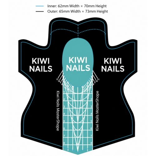 KIWI NAILS MASTERSHAPE SABLON 100 DB