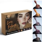LackGel Kit Cozy Feelings 4 ml – gél lakk szett
